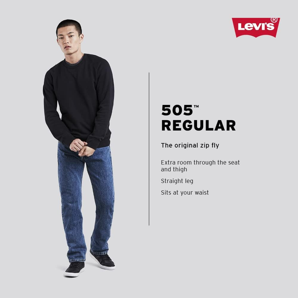 Men'S 505 Regular Fit Jeans (Also Available in Big & Tall)